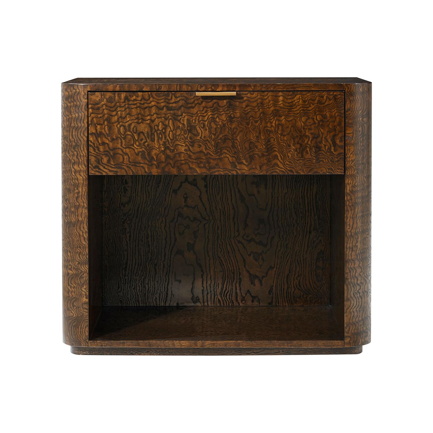 Vietnamese Pair of Art Deco Nightstands For Sale