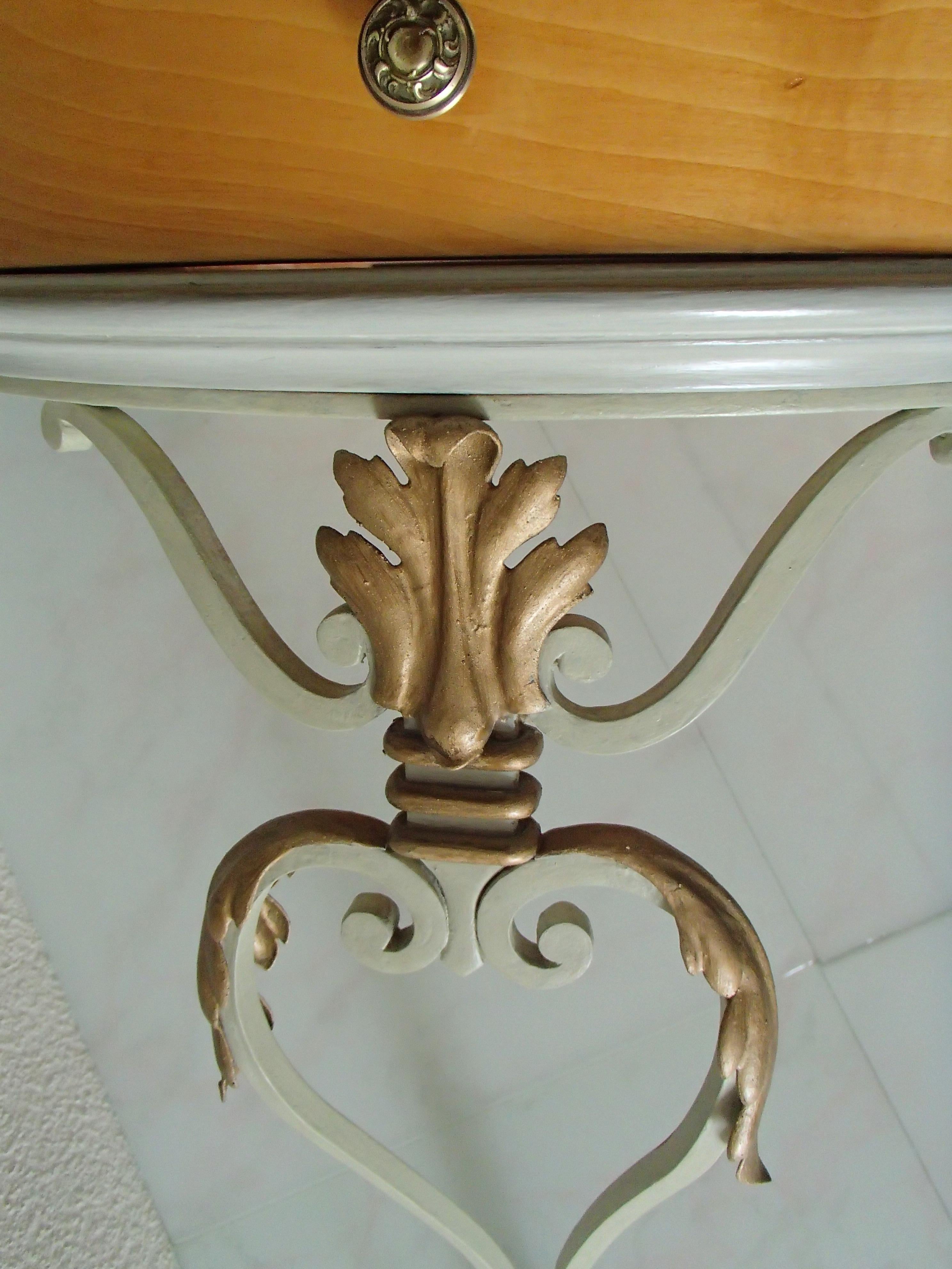 wrought iron night stands