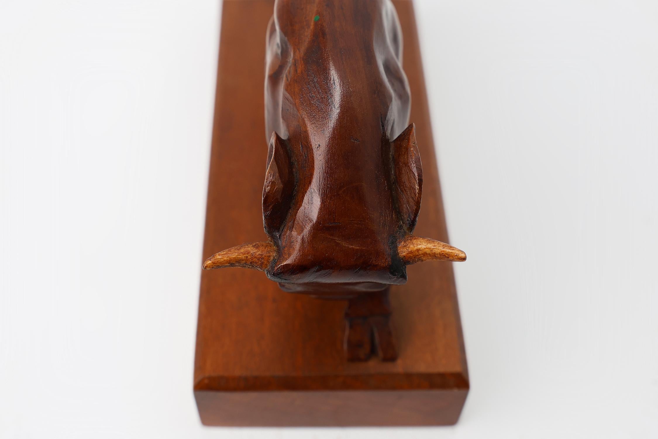 Coppia di reggilibri in Oak Oak Art Deco, Francia, anni '30 in vendita 3