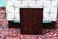 Ottomane im Art déco-Stil aus Palisander aus Frankreich