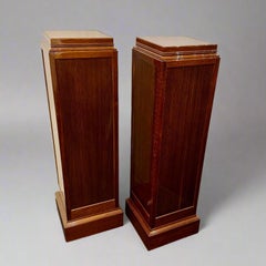 Pair Of Art Deco Pedestals, France 1930's