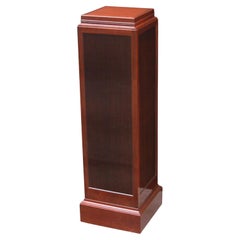 Paire de piédestaux Art déco