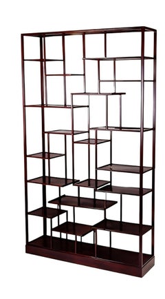 Pair of Art Deco Period Chinese Rosewood Étagères, 1920's.