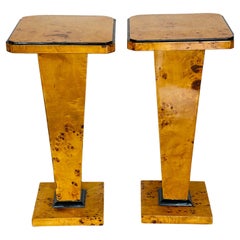 Pair of Art Deco Plant Sculpture Stands