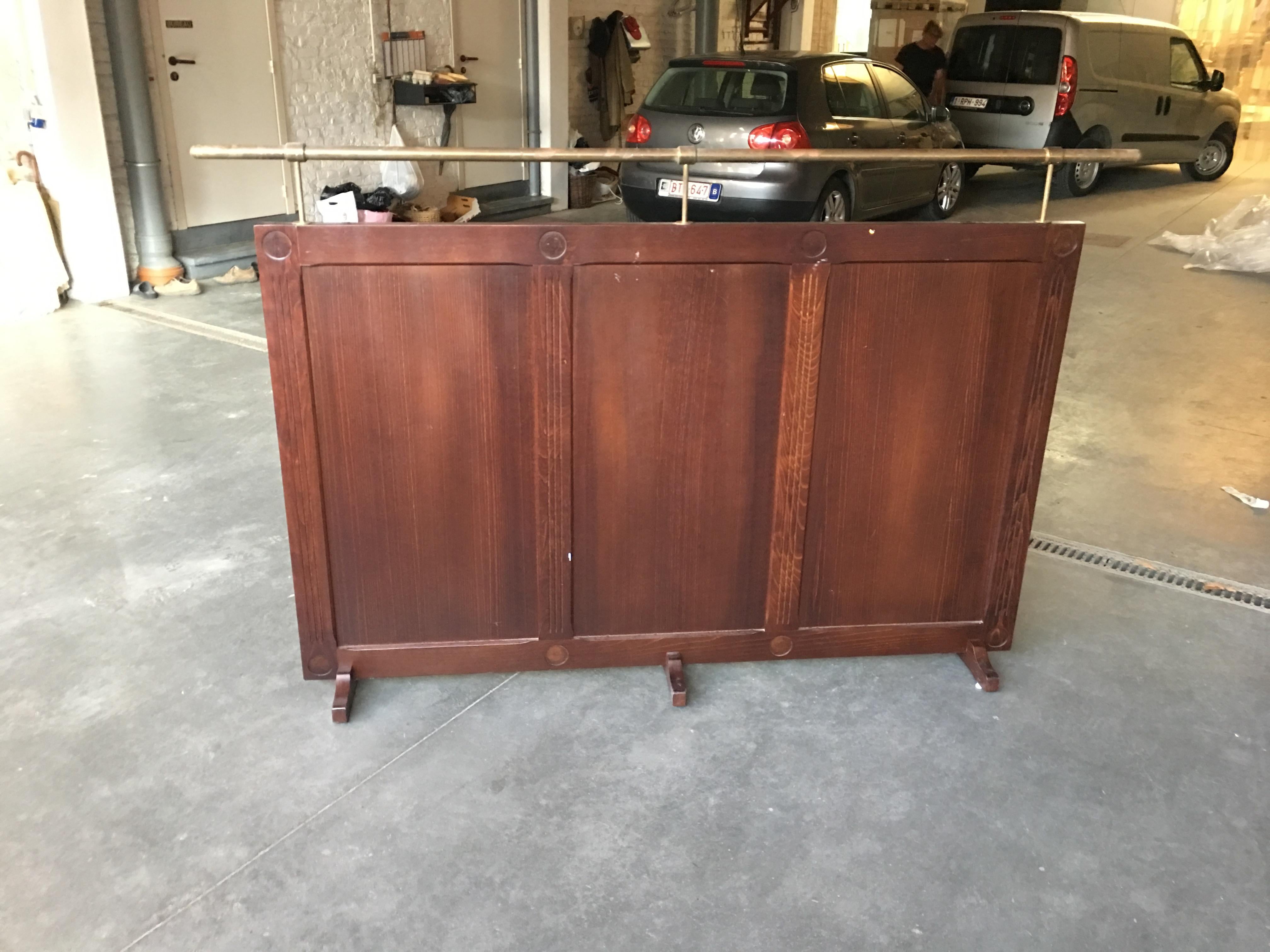 Pair of Art Deco Restaurant or Bistro Screens For Sale 2