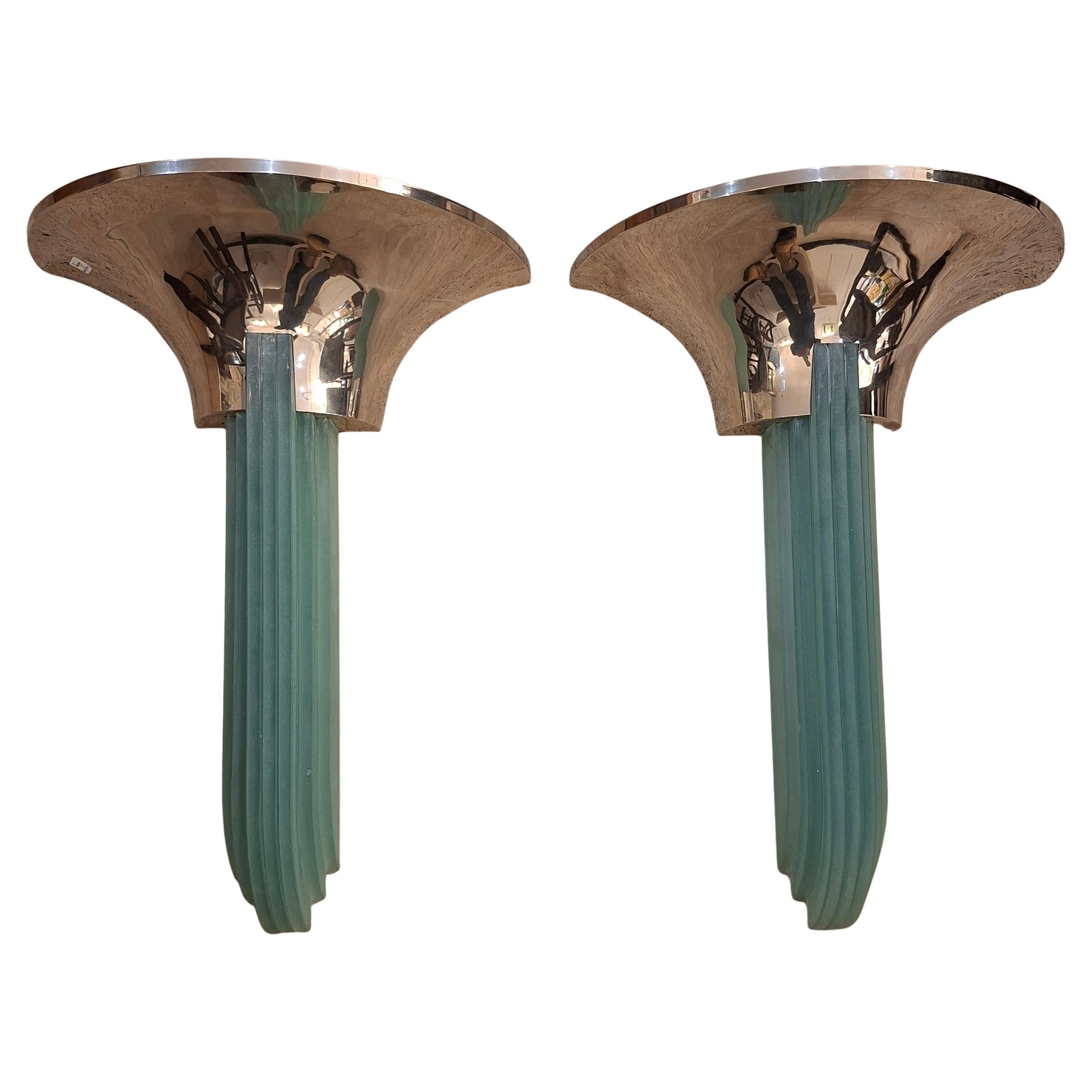 Pair of Art déco Sconces after Petitot