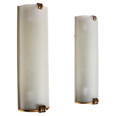 Pair of Art Deco Sconces, France Circa 1930s