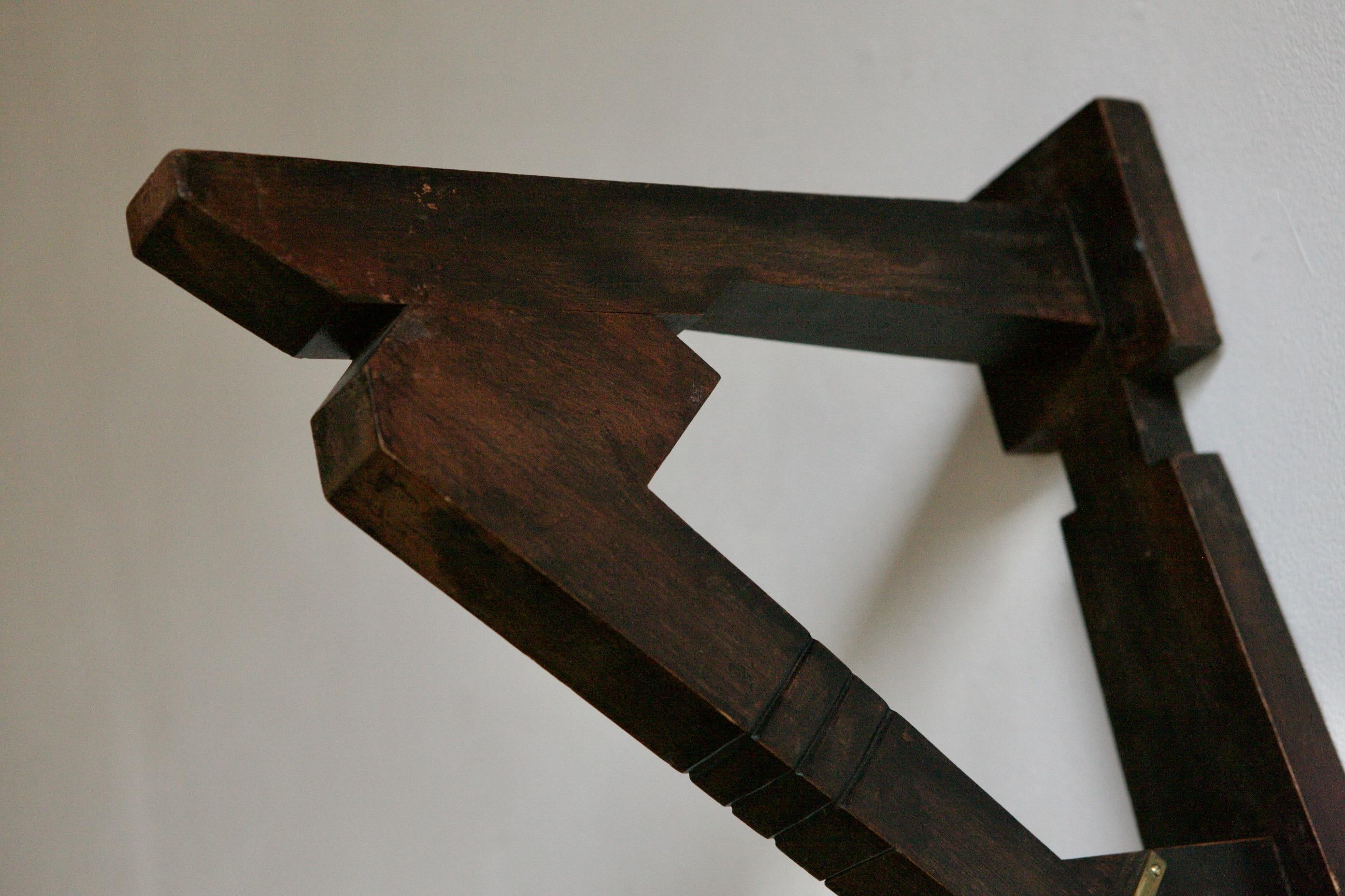 Mid-20th Century Pair of Art Deco Shelf Brackets by Adolphe Petit-Monsigny For Sale