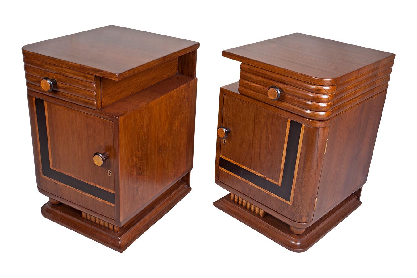 art deco side cabinet