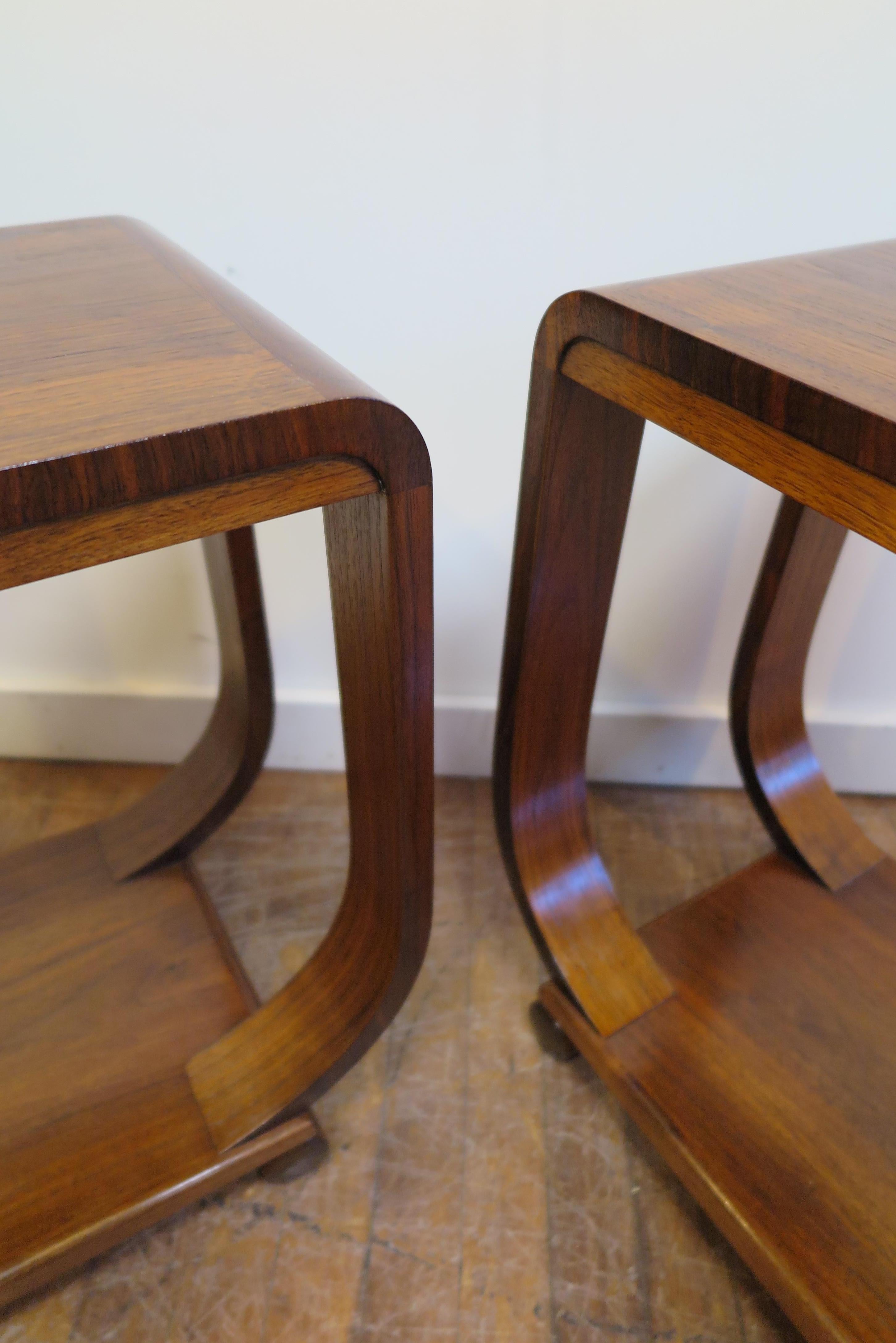 Pair of Art Deco Side tables 3