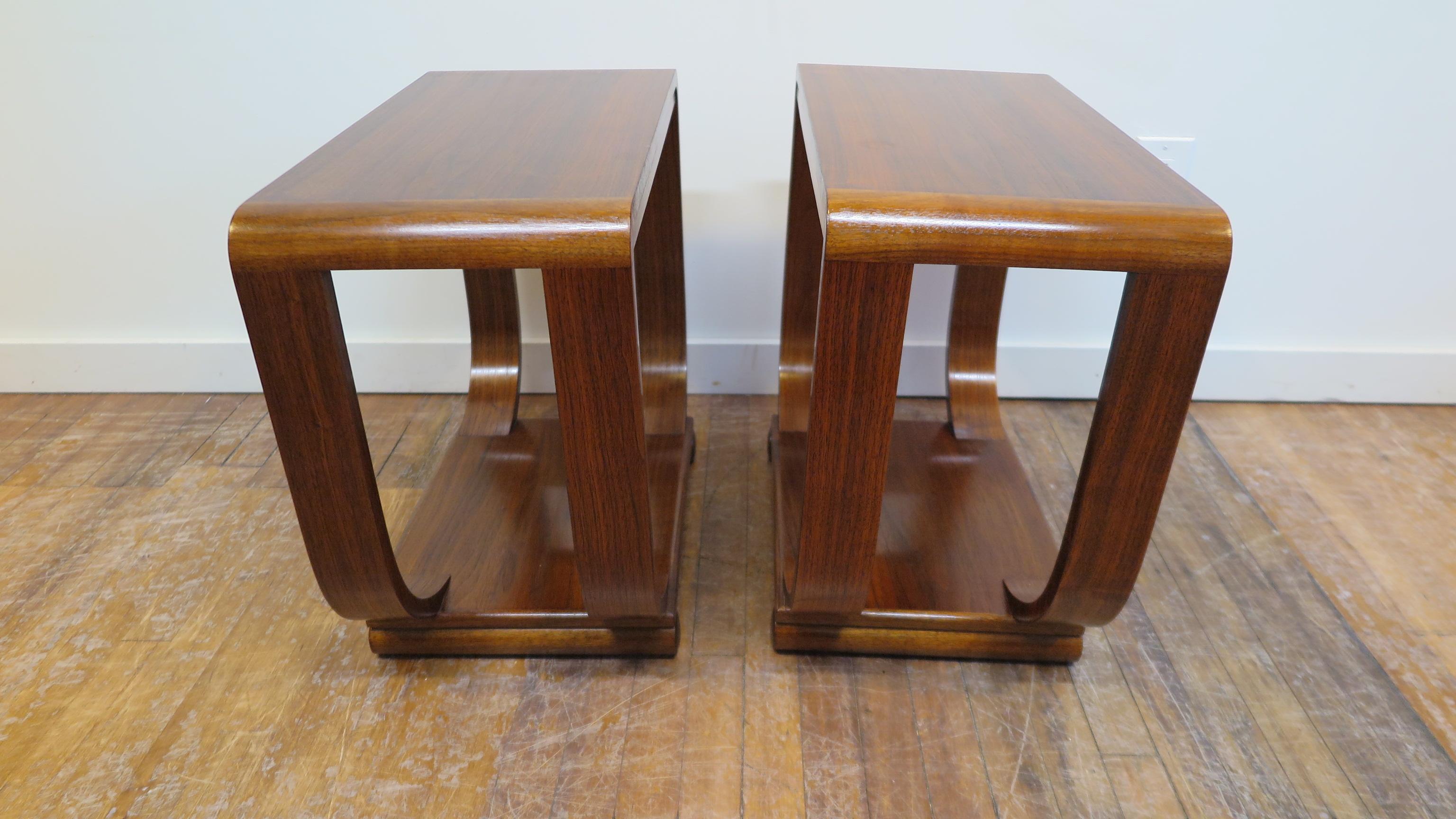 Pair of Art Deco Side tables 1