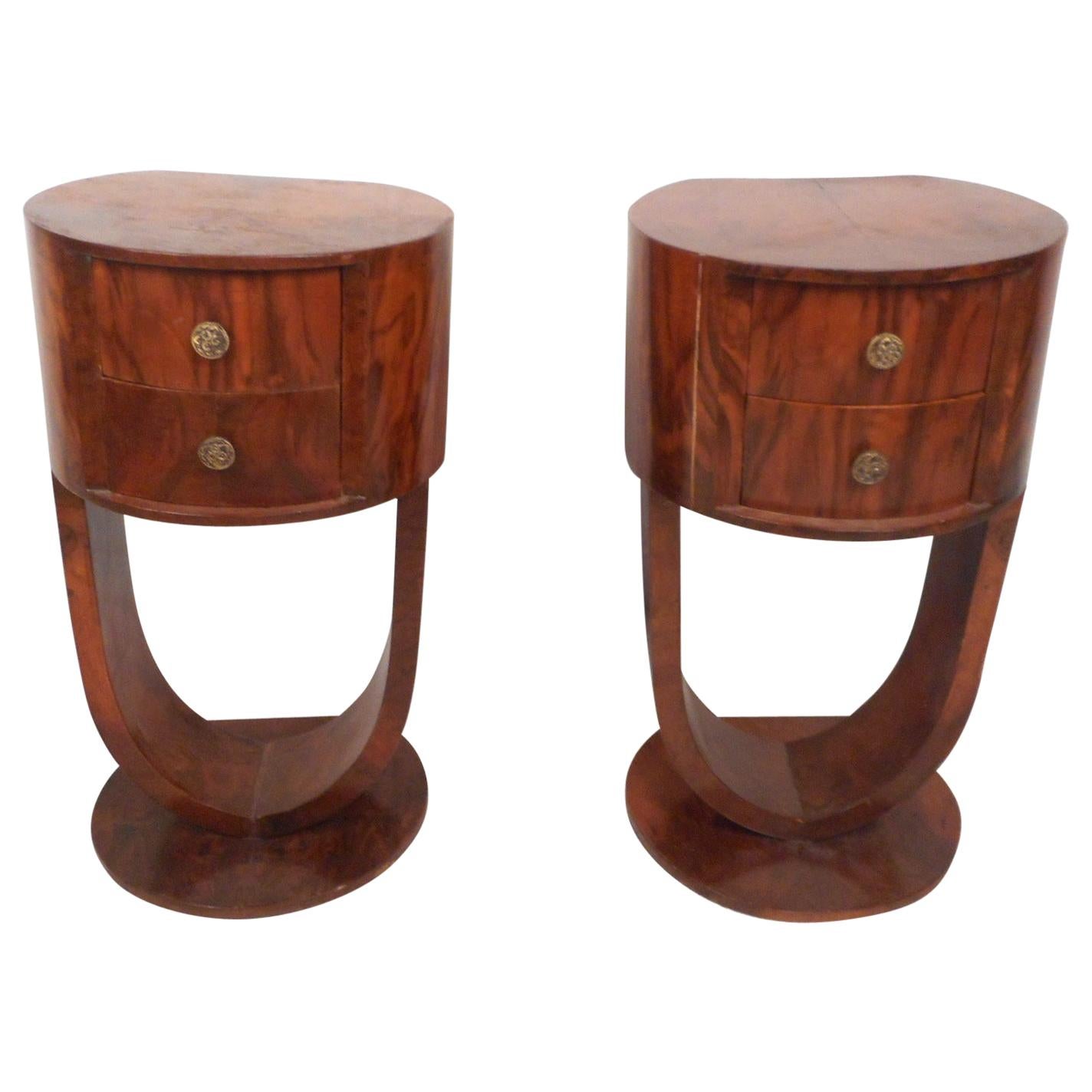 Pair of Art Deco Side Tables