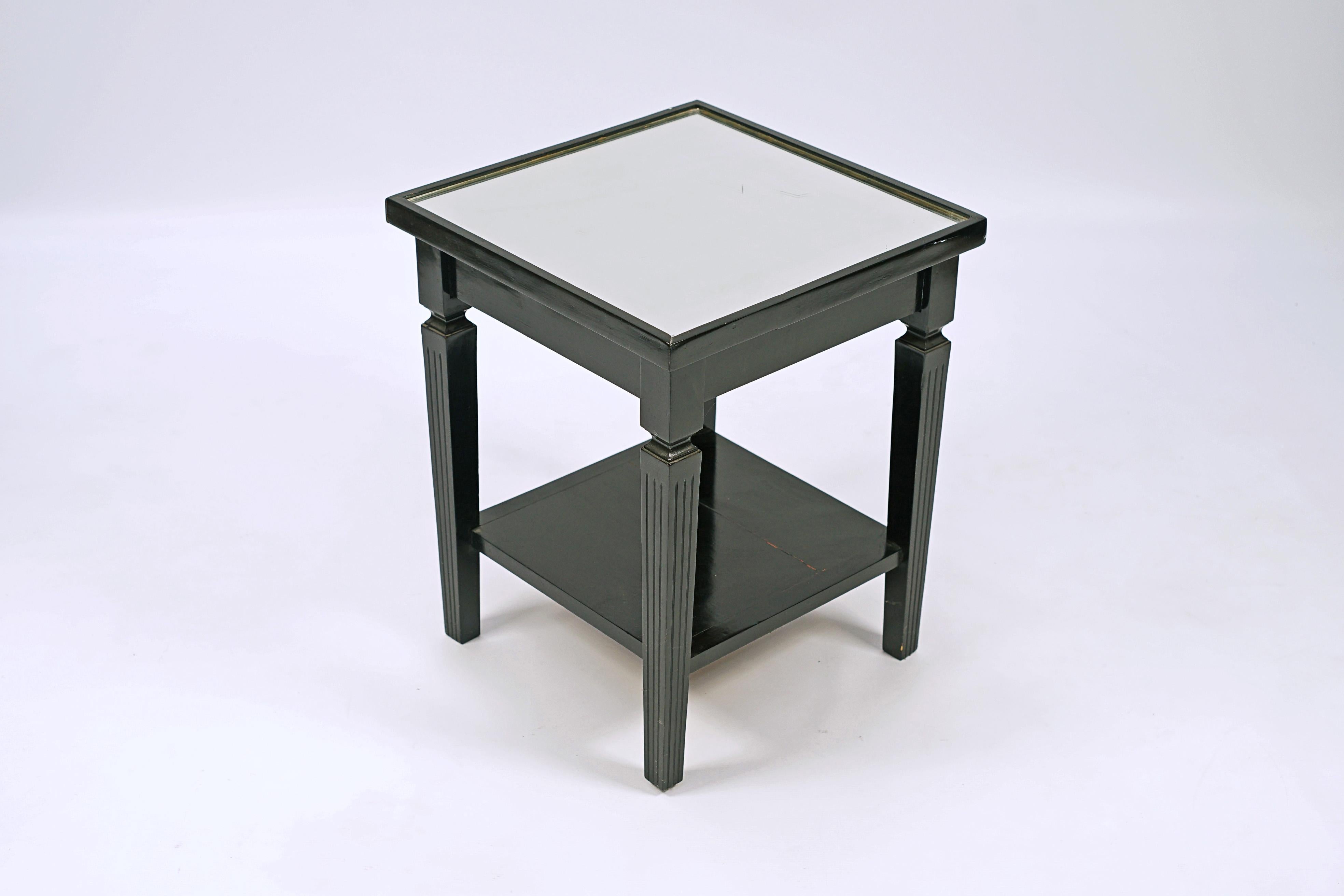 Art déco Paire de tables d'appoint Art Déco style Maison Jansen en vente