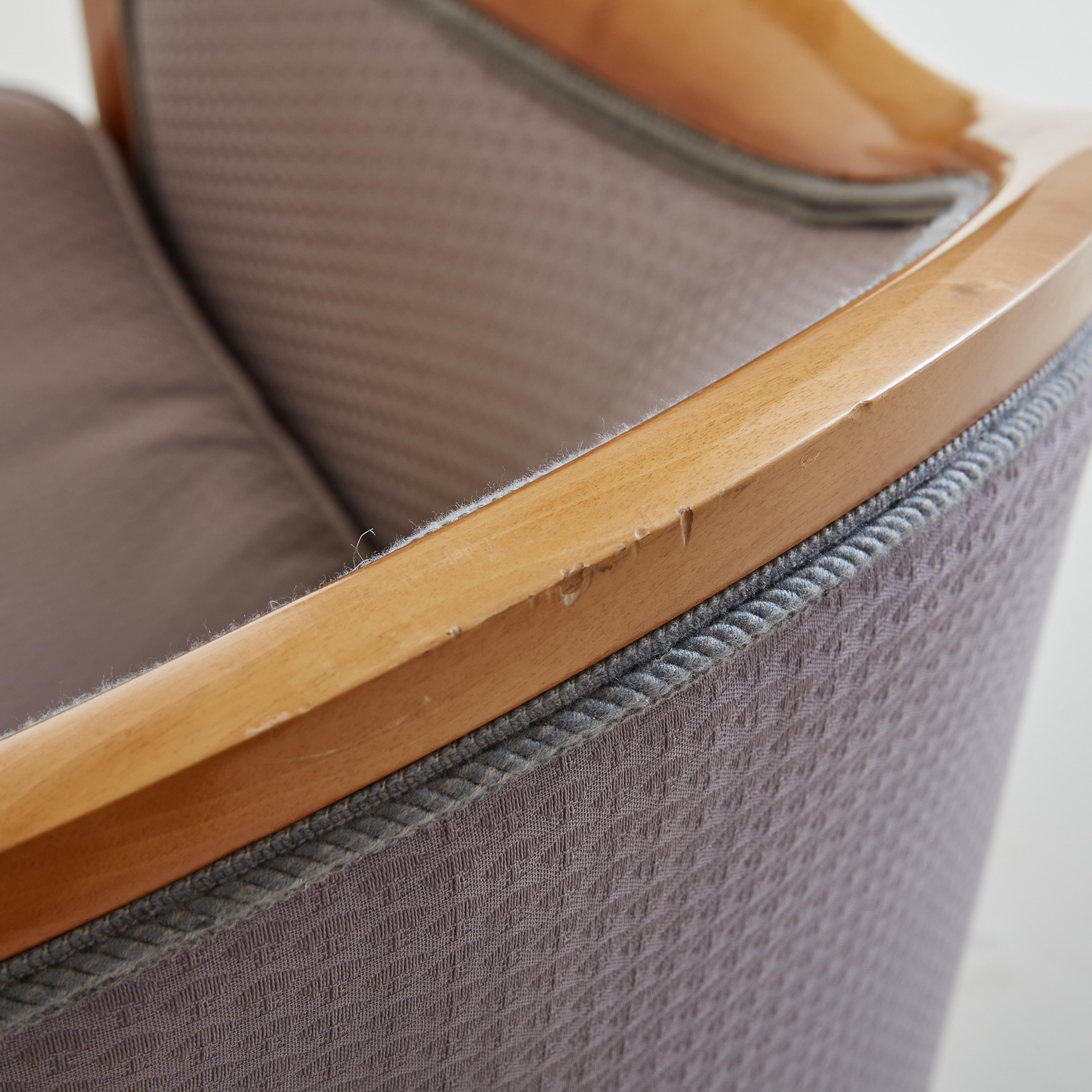 Paire de fauteuils Art Déco en soie de Jules Leleu pour l'hôtel La Mamounia en vente 9