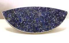 Coppia di mensole di design in argento Art Déco