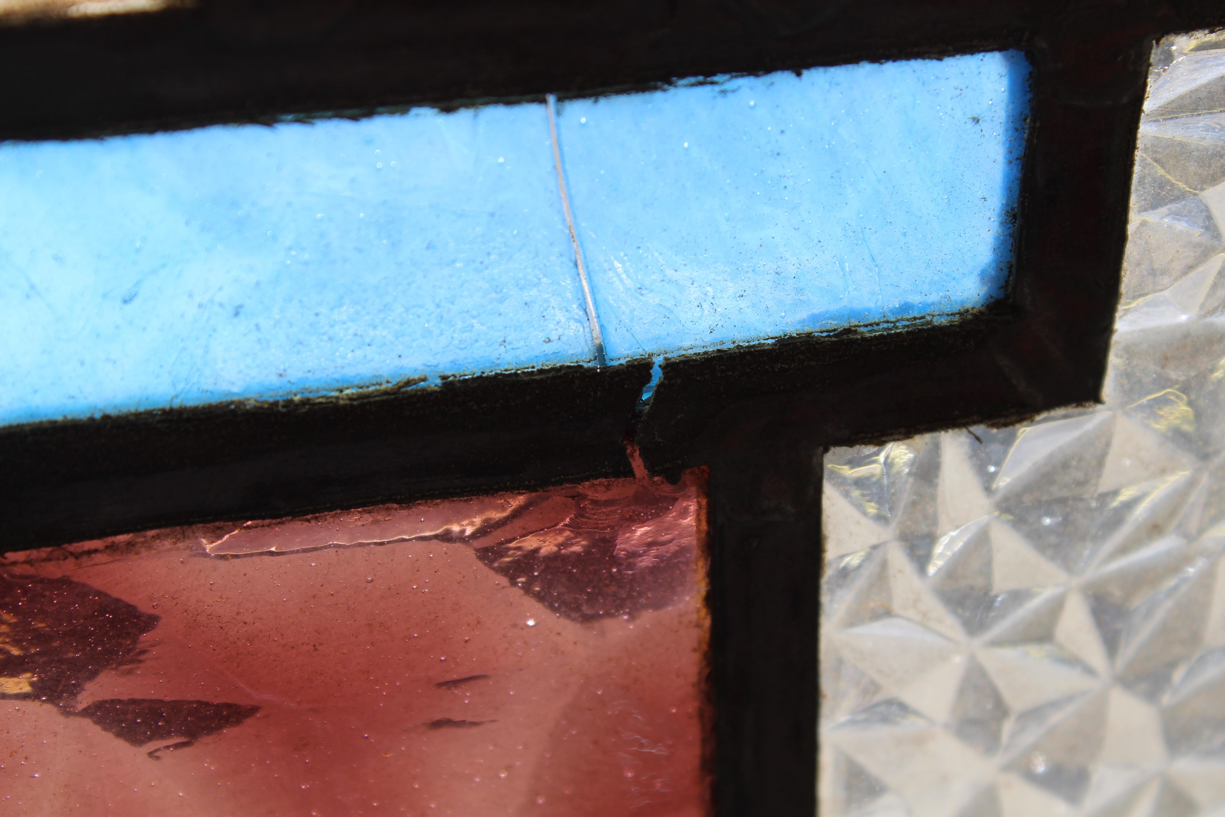 Pair of Art Deco Stained Glass Doors 23