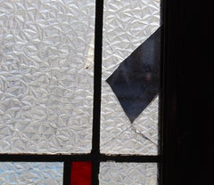 Pair of Art Deco Stained Glass Doors 23" x 76"