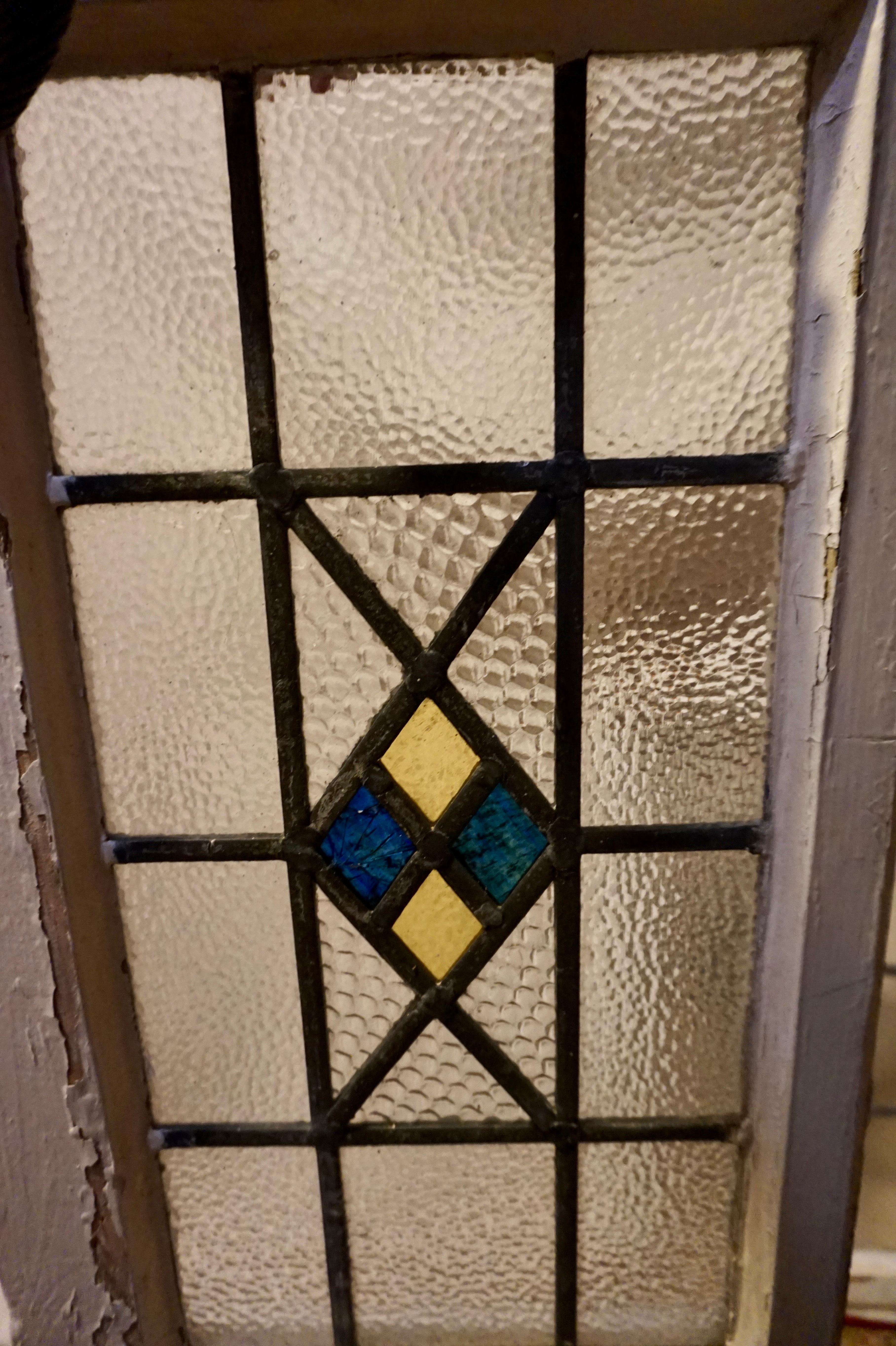 geometric stained glass