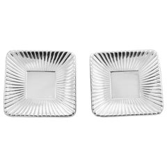 Pair of Art Deco Sterling Dishes