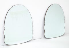 Pair of Art Deco Style Arched Mirrors