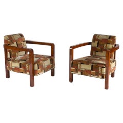 Paire de fauteuils de style Art déco, États-Unis, XXe siècle