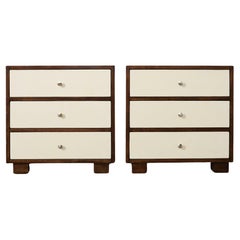 Pair of Art Deco Style Bernhardt Commode Chests or Nightstands