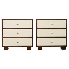 Pair of Art Deco Style Bernhardt Commode Chests or Nightstands