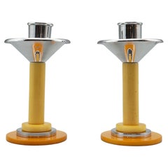 Candeleros de metal