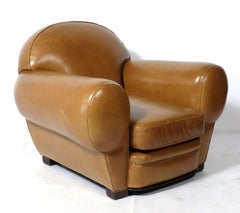 Pair of Art Deco Style "Elephant" Club Chairs
