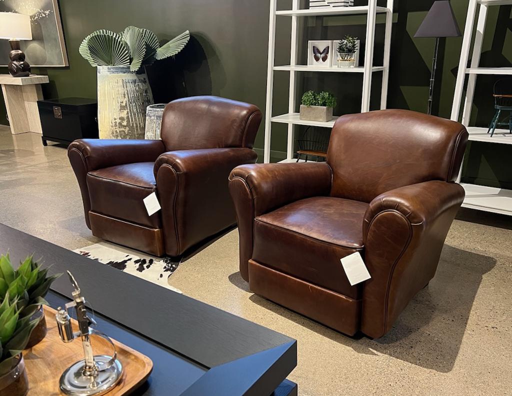 poltrone art deco anni '50