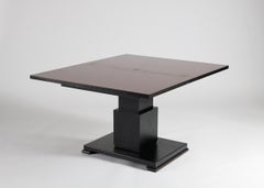 Pair of Art Deco-style Mahogany Folding Tables inspired by Otto Wretling
