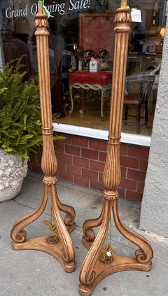 Paire de lampadaires Art Déco Nancy Corzine La Roche