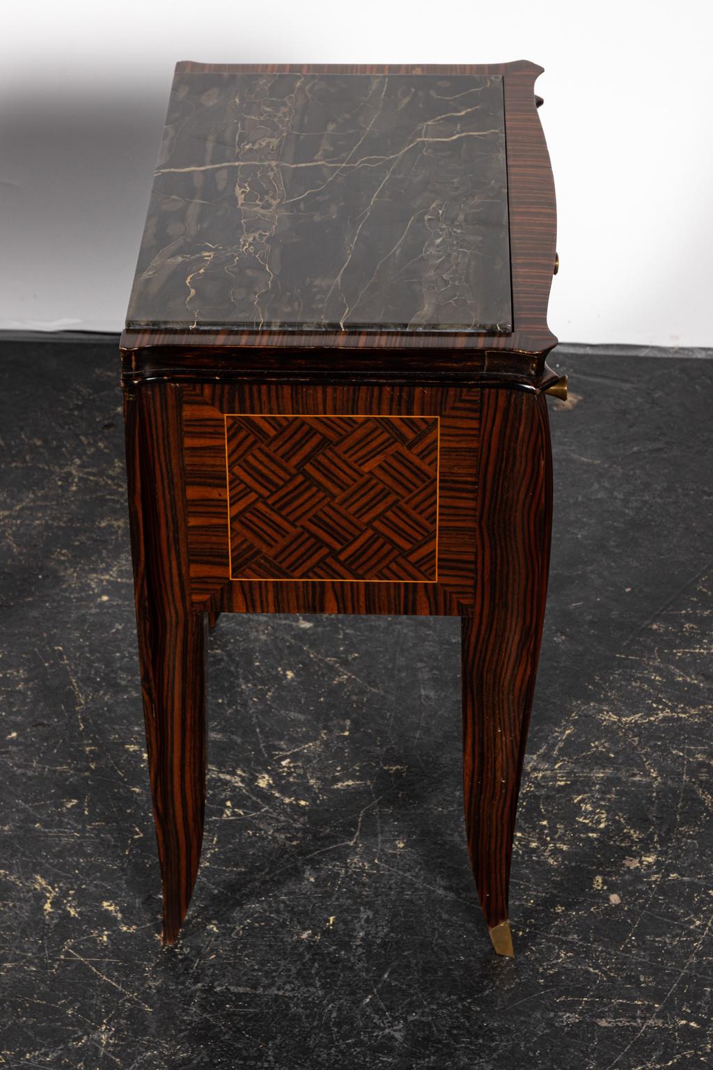 Pair of Art Deco Style Nightstands with Drawers 3