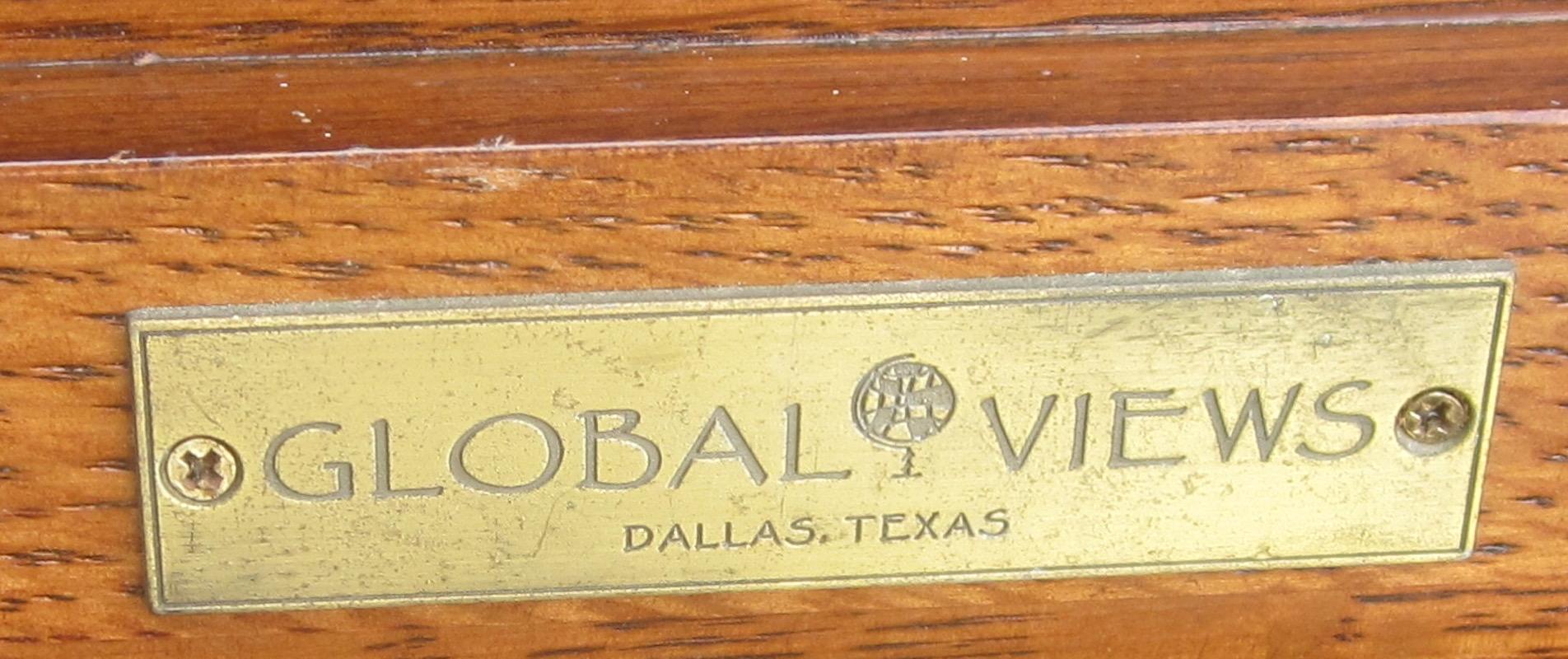 Pair of Art Deco Style Oak Pedestals For Sale 1