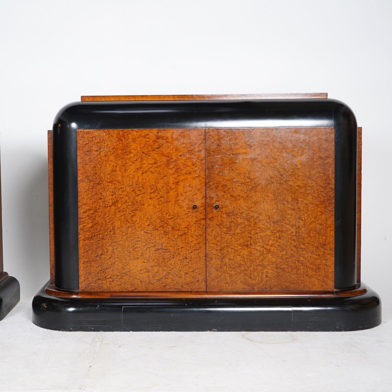 Pair Of Art Deco Style Sideboard Cabinets 11