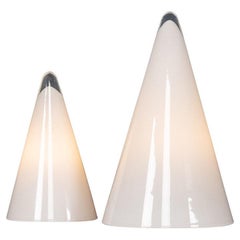 Pair of Art Deco Style Table Lamps by S.C.E, France, C.1980