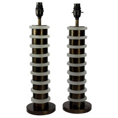Pair of Art Deco Style Table Lamps