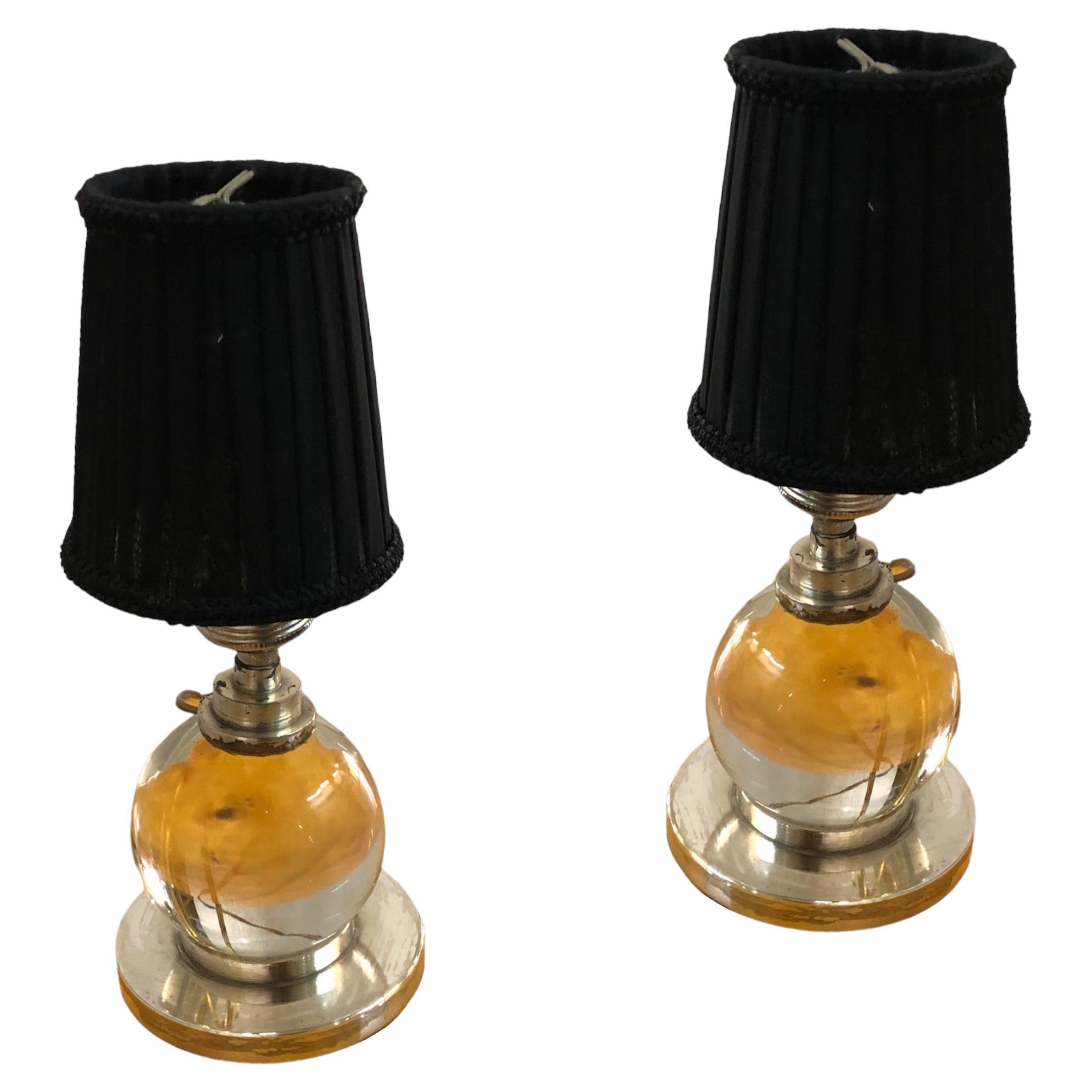 Pair of Art Deco Table Lamp, 1920, France For Sale