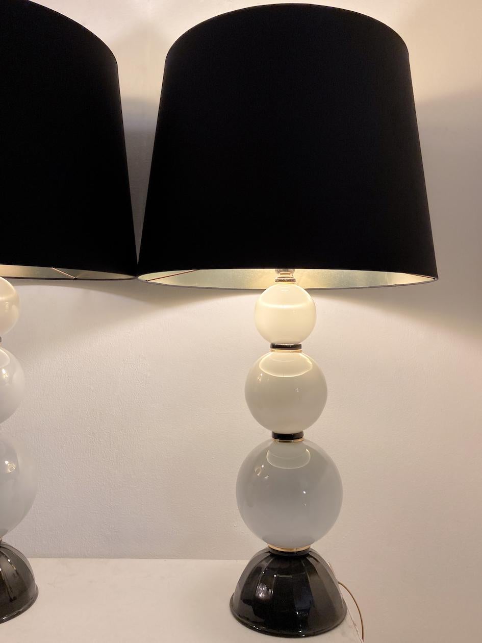 Pair of Art Deco Table Lamp In Good Condition For Sale In Brussels, BE