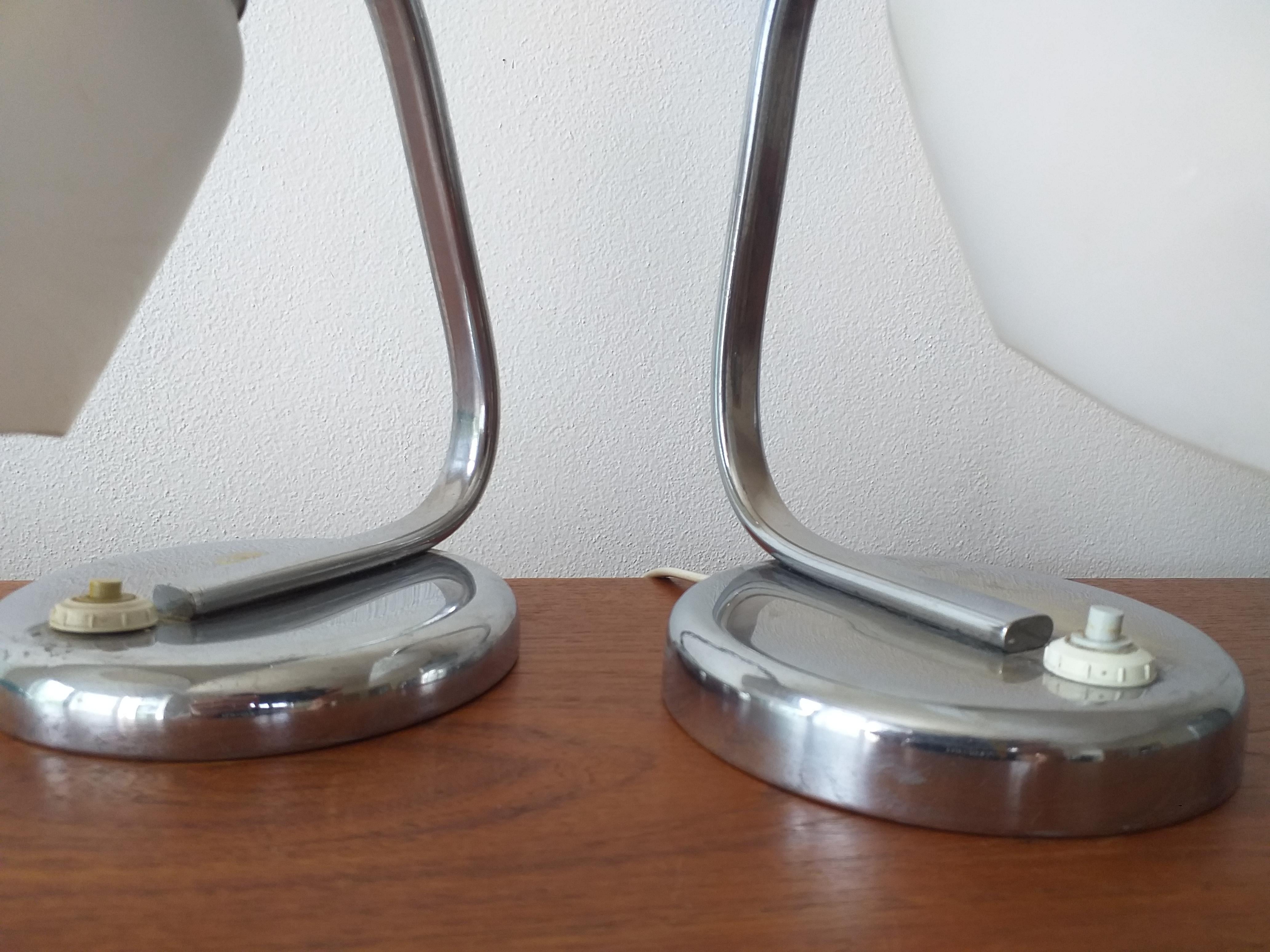 Mid-20th Century Pair of Art Deco Table Lamps, 1930 For Sale