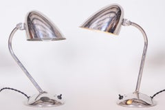 Pair Of Art Deco Table Lamps, Designed by Franta Anyz, Napako, Czechia, 1930s