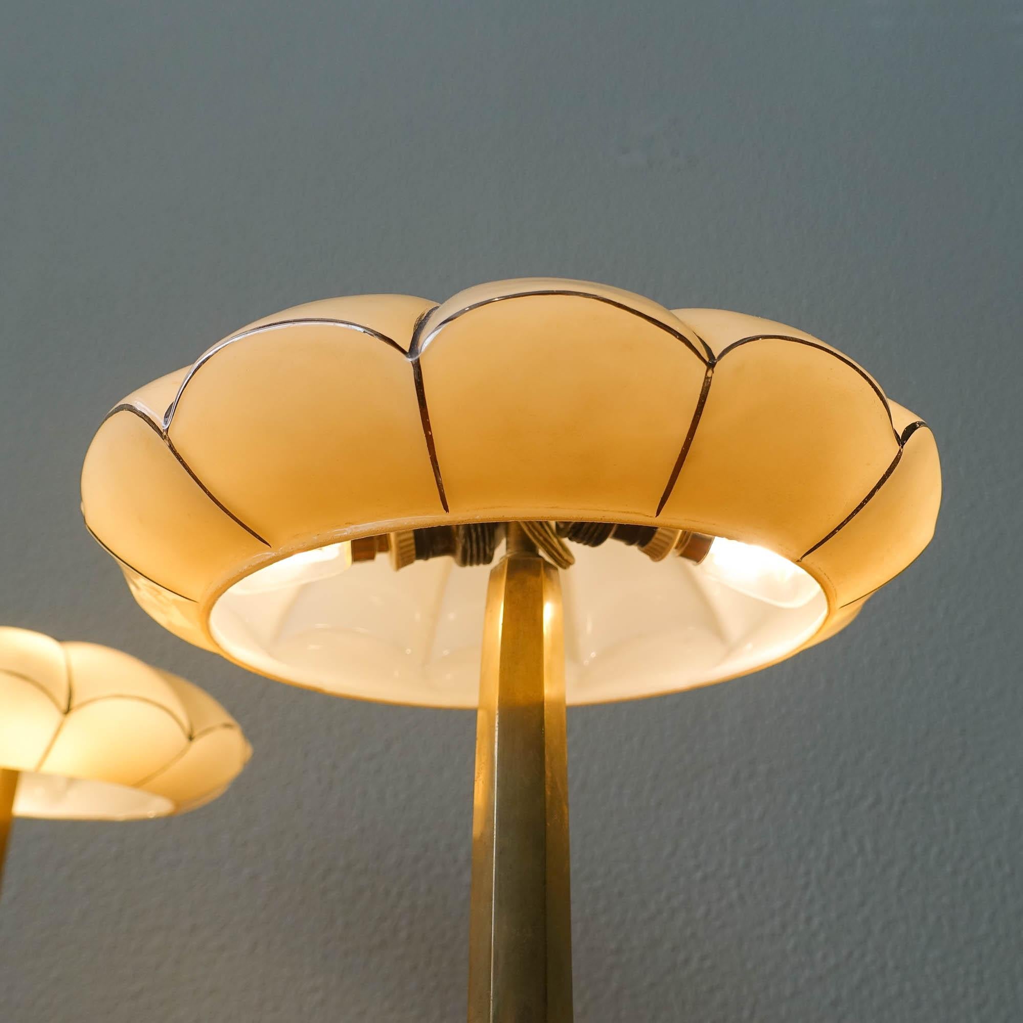 Pair of Art Deco Table Lamps from Josef Hoffman for Wiener Werkstatte, 1930's 7