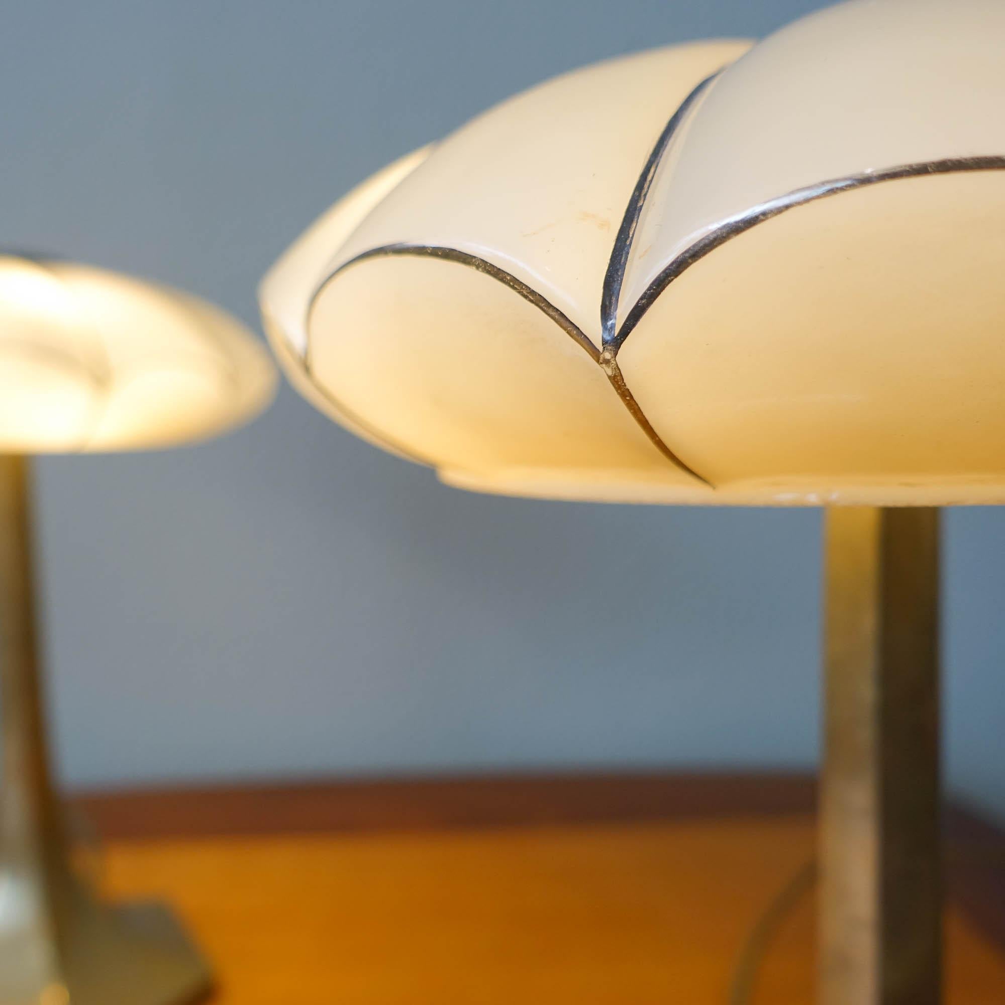 Pair of Art Deco Table Lamps from Josef Hoffman for Wiener Werkstatte, 1930's 8