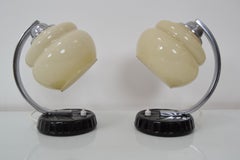 Pair of Art Deco Table Lamps from the CMS Krasno, 1930's