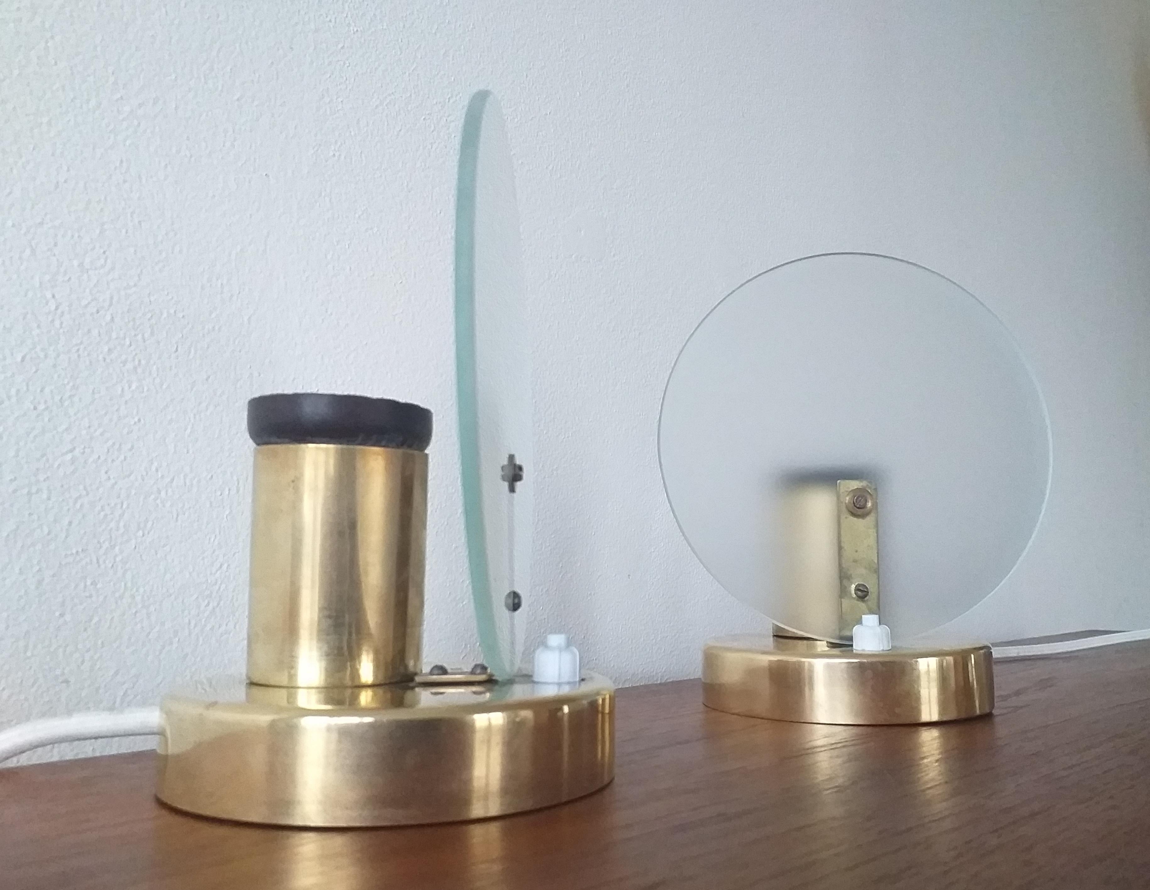 Pair of Art Deco Table Lamps, Functionalism, 1930s For Sale 2