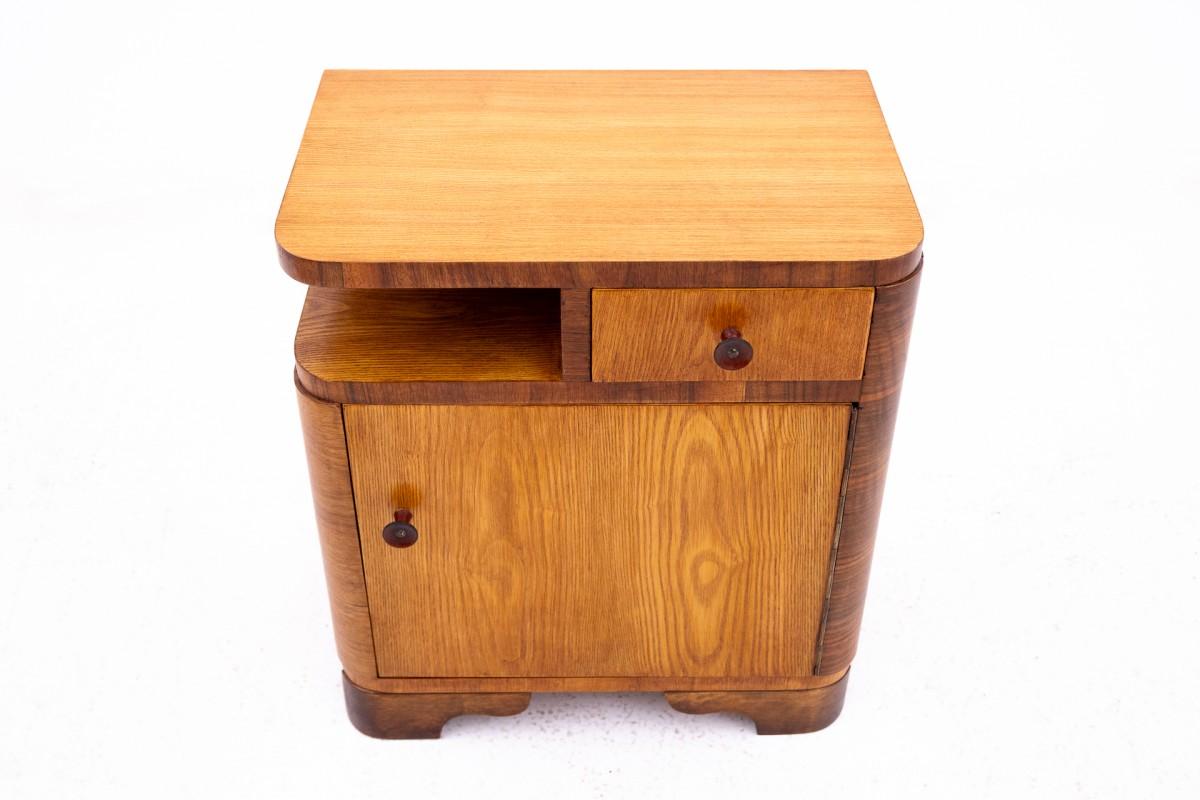 Pair of Art Deco tables, Poland 1950s. After renovation. 4