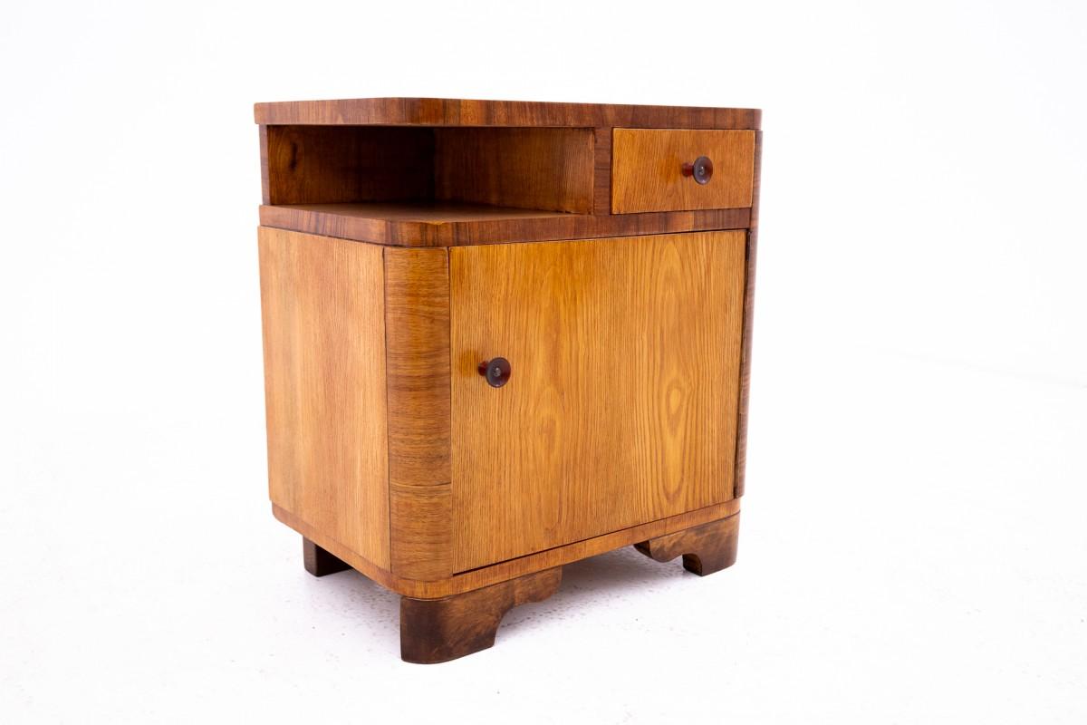 Pair of Art Deco tables, Poland 1950s. After renovation. 1
