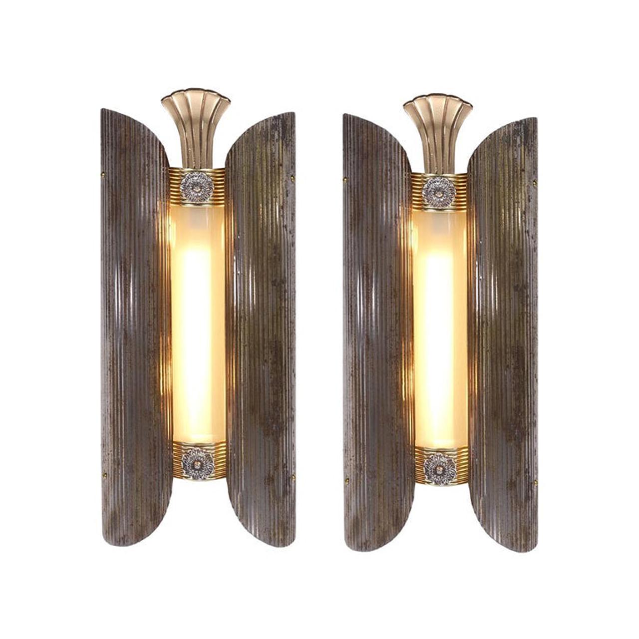 art deco movie theater sconces