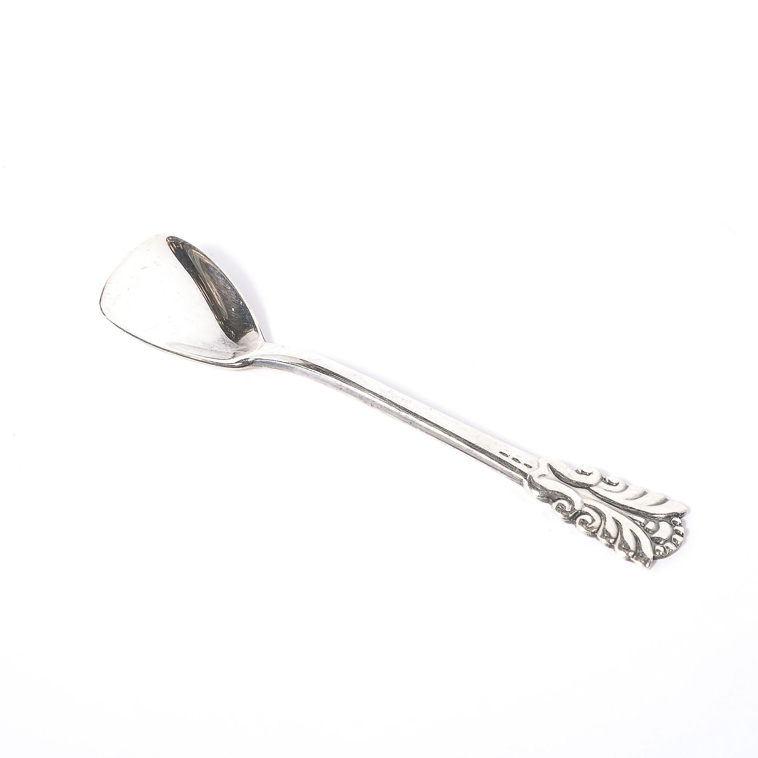 Paire de salières Art Déco Theodor Olsens en argent sterling pour bateau viking en vente 4