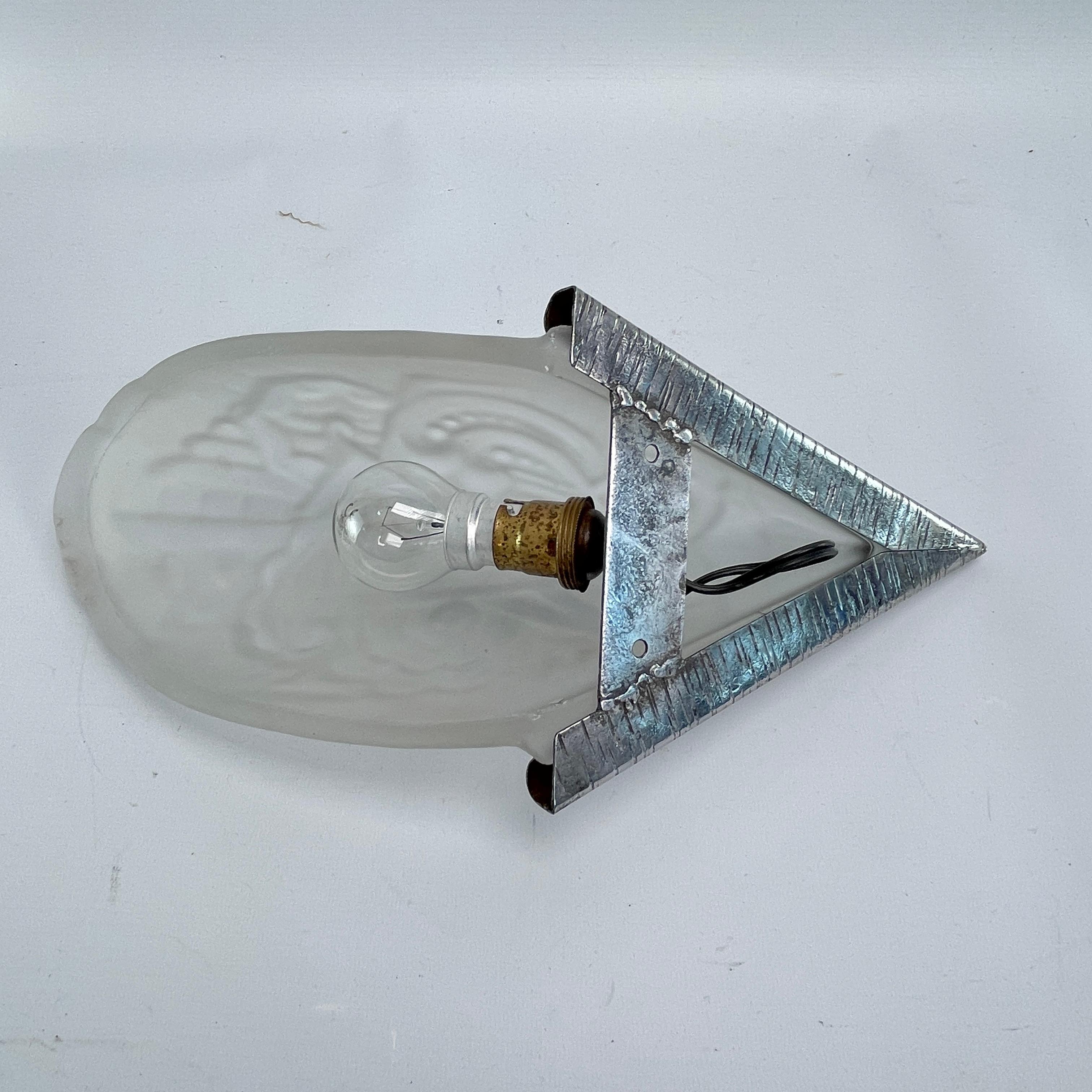 Pareja de apliques ART DECO lámpara de apliques, años 30 siglo XX en venta